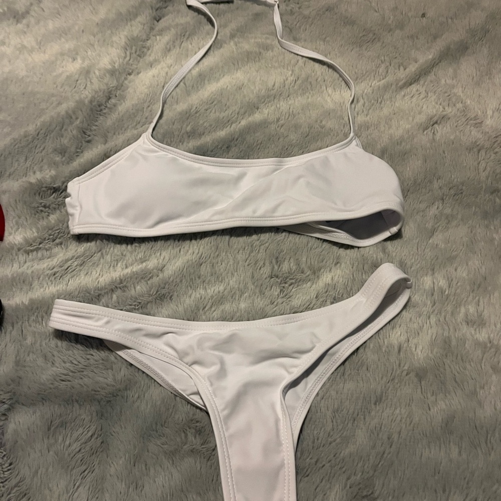Brans new white bikini